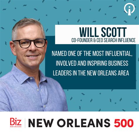 Will Scott Named a 2024 Biz New Orleans 500 | BPAS