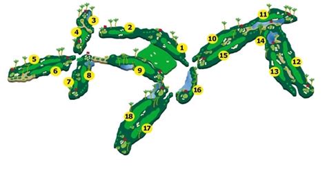 Rhodes Ranch Country Club - Layout Map | Course Database