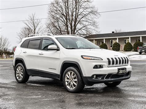 2015 Jeep Cherokee CHEROKEE SPORT White Platinum, | Dupuis Ford Lincoln