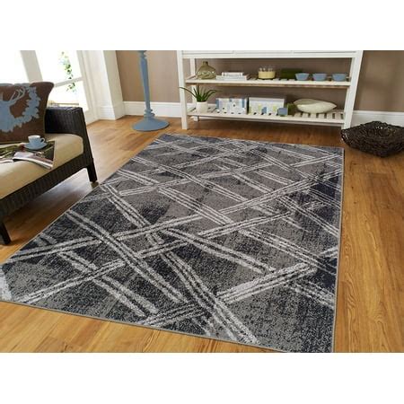 Ctemporary Area Rugs 5x7 Area Rugs5 by 7 Rug for Living Room Gray - Walmart.com