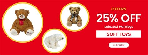 Hamleys: 25% Off Selected Hamleys Soft Toys📣 | Milled