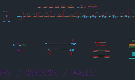 Dynamic Blocks Full Set - CAD Files, DWG files, Plans and Details