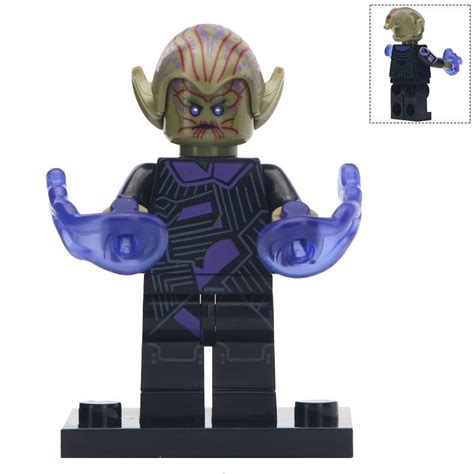 Minifigure Skrull Captain Marvel Marvel Super Heroes Compatible Lego Building Block Toys