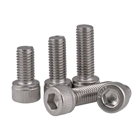 Stainless Steel 316 Cap Screws Hex Socket Head - WKOOA