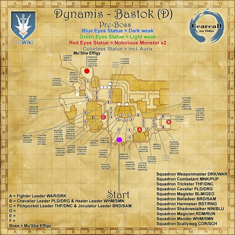 Dynamis-Divergence NM Locations - Final Fantasy XIV Database - ffxivpro.com