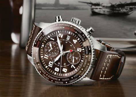 IWC - Pilot’s Watch Timezoner Chronograph Edition “80 Years Flight to New York” | Time and ...