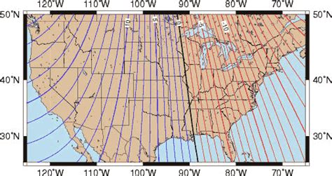 Us Declination Map