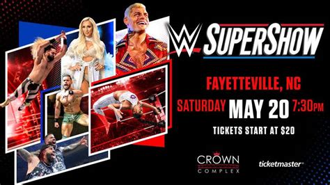 WWE SuperShow Results From Fayetteville, NC (May 20)