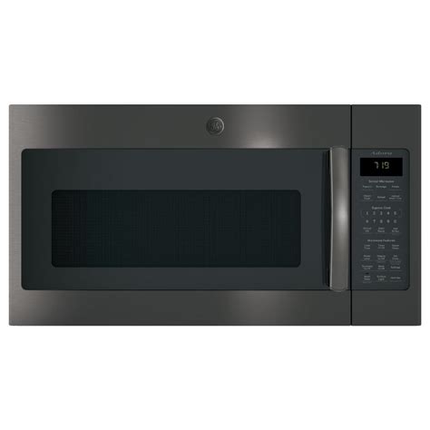 GE Adora 1.9 cu. ft. Over the Range Microwave in Black Stainless Steel, Fingerprint Resistant ...