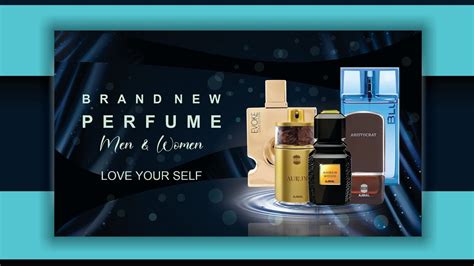 Perfume Banner Design | Perfume Advertisment Banner Design | Creative Banner Design In Coreldraw ...