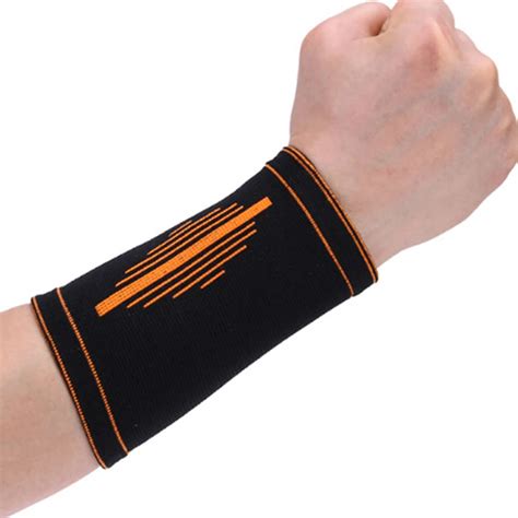 Sports Wrist Band Wrist Support Brace Breathable Injury Protector Wrist Guards Tennis Basketball ...