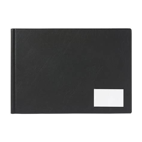 Goldline Black A3 Landscape 24 Pocket Display Book - GDB24/L