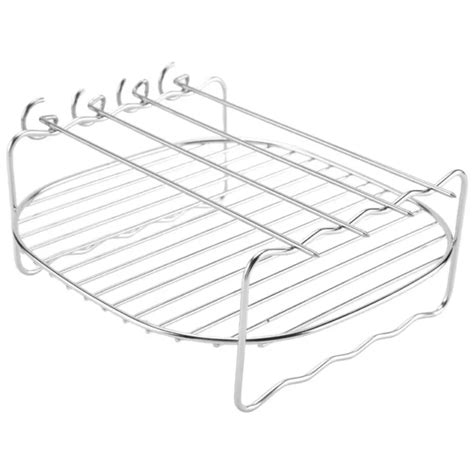 AIR FRYER LAYER Rack, Multi- Air Fryer Rack, Metal Holder Air Fryer ...