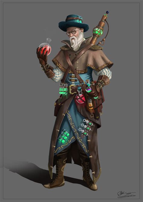 ArtStation - Alchemist Character Design