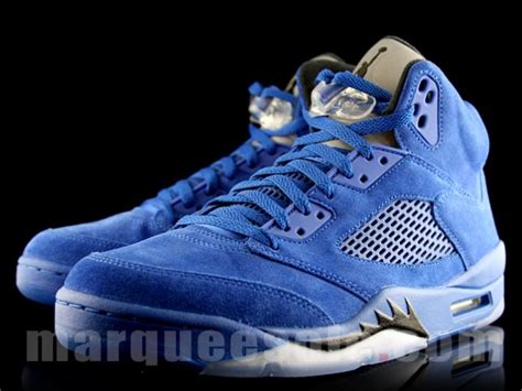 Air Jordan 5 Blue Suede - Sneaker Bar Detroit