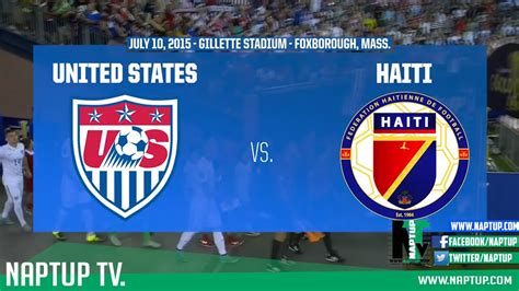 USA vs Haiti - 10 jUILLET 2015 - YouTube