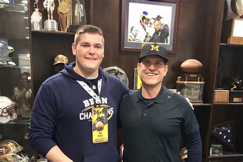 2020 4-star OT Zak Zinter details his most recent Michigan visit - Maize n Brew