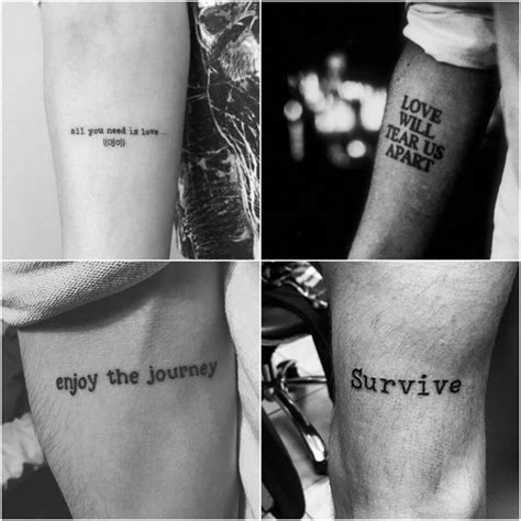 Tattoo Quotes for Men - Short & Meaningful Quote Tattoos For Guys