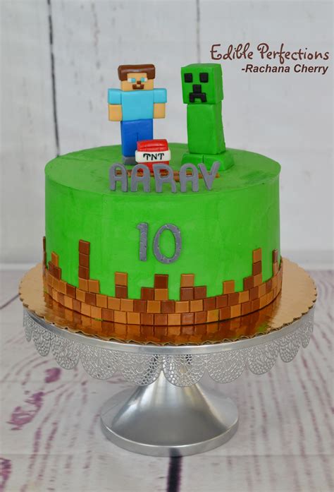 Minecraft Cake 1 - Edible Perfections