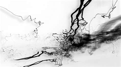 HD wallpaper: Abstract, Digital Art, Black And White, Painting | Wallpaper Flare