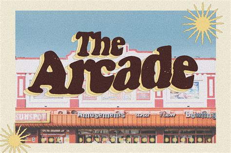 ARCADE FONT on Behance