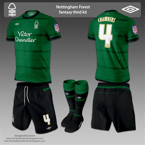 football kits design: Nottingham Forest F.C. fantasy kits