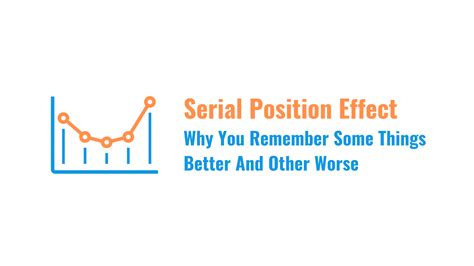 Serial Position Effect — Why You Remember Some Things Better And Others ...