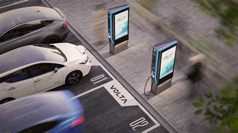 Volta Unveils New Stylish Charging Station With Ad Displays