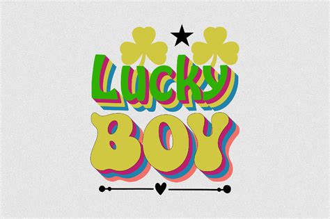 Lucky Boy Graphic by SVGArt · Creative Fabrica