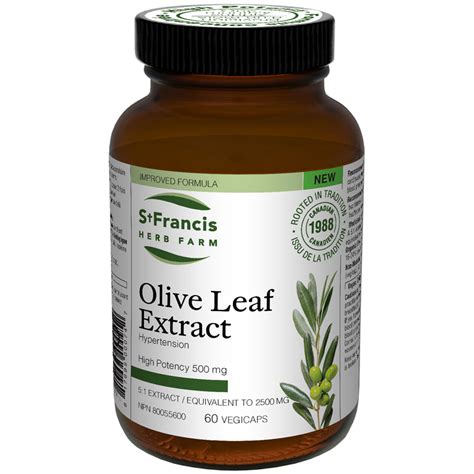 Olive Leaf Extract - St. Francis Herb Farm