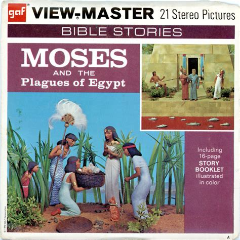 Moses and the Plagues of Egypt - Vintage Classic View-Master(R) 3 Reel ...