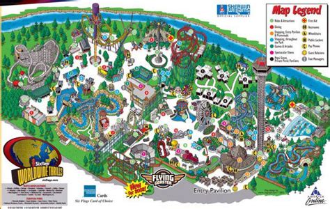 Theme Park Brochures Six Flags Elitch Gardens - Theme Park Brochures