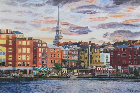 Portsmouth Waterfront - Kennedy Gallery and Custom Framing