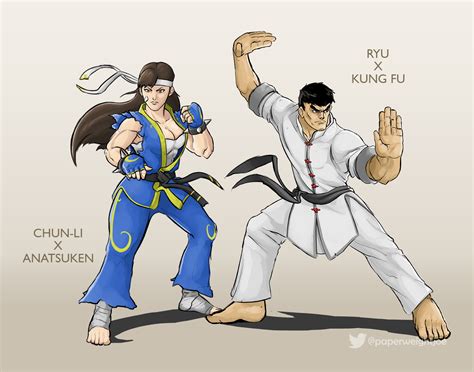 Ryu/Chun-Li style swap : r/StreetFighter