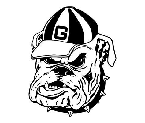 Free Georgia Bulldog Silhouette, Download Free Georgia Bulldog ...