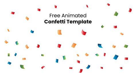 Free Confetti Powerpoint Animation Template