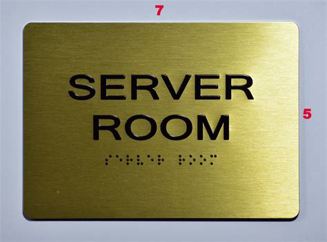 Server Room 5x7 The sensation line | DOB SIGNS NYC -YOUR OFFICIAL STORE ...