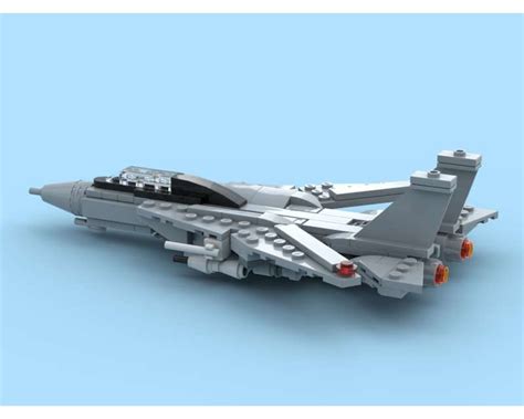 LEGO MOC Top Gun F-14 Tomcat (Mini/Midi scale) Fighter Jet by DoubleBU ...