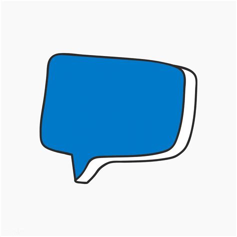 Blue speech bubble icon vector | free image by rawpixel.com / wan | Speech bubble, Stock images ...