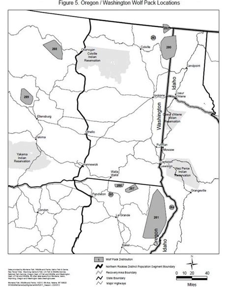 Latest map updates where wolf packs roam | The Spokesman-Review