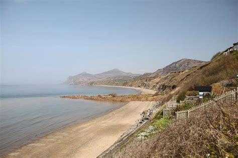 Pictures show scale of clean-up operation on Nefyn beach after landslip ...