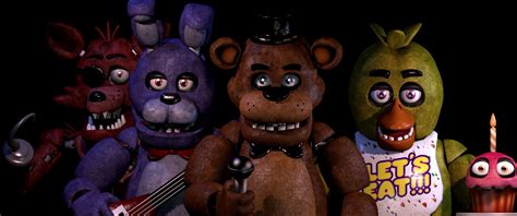 FNAF Wallpaper 4K, Animatronics