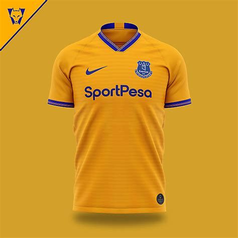 Everton x Nike away concept