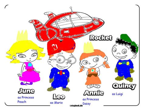 Little Einsteins as SMB characters by gmodboy123 on DeviantArt