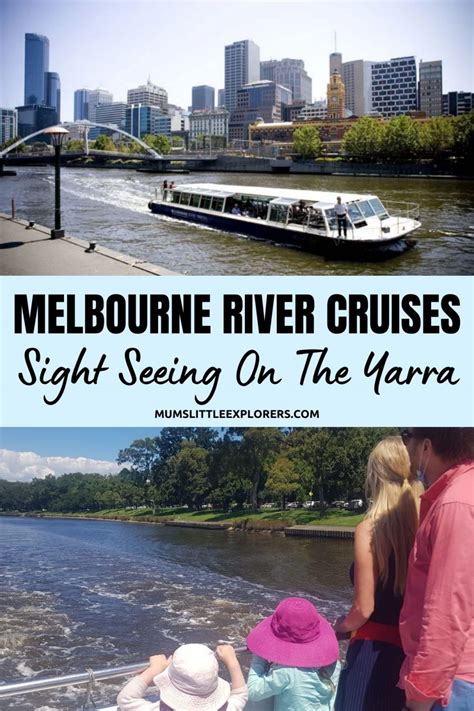 Melbourne River Cruises on the Yarra - Mum's Little Explorers