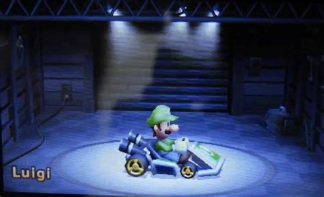 Mario Kart 7 Luigi Characters Select Screenshot