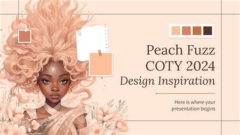 Peach Fuzz COTY 2024 Design Inspiration Presentation