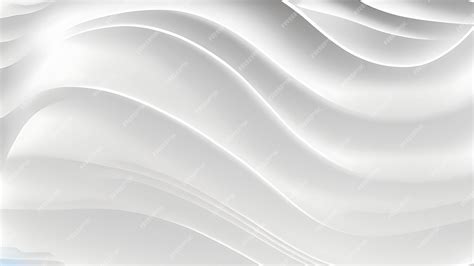 Premium AI Image | Vibrant Free Vector white Wavy Background Download Now