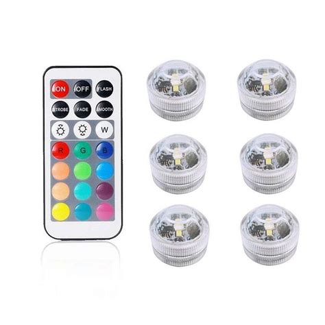 Remote Controlled RGB Underwater Lights