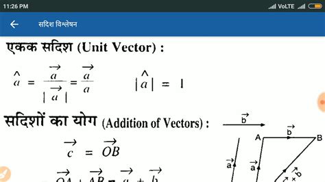 Vectors math chapter important formula collection - YouTube